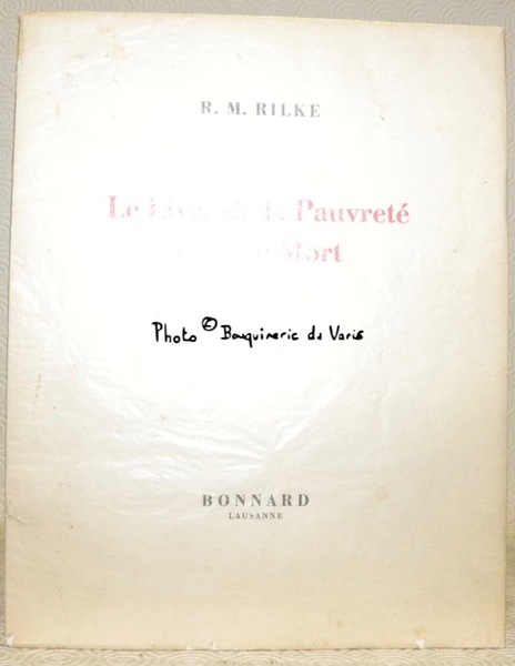 Le Livre de la Pauvreté et de la Mort. Illustré …
