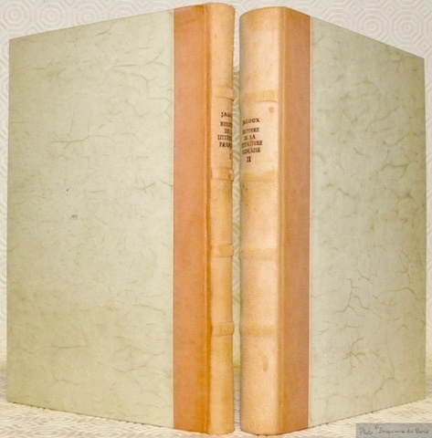 Introduction à l’histoire de la littérature française. Tome premier: Des …