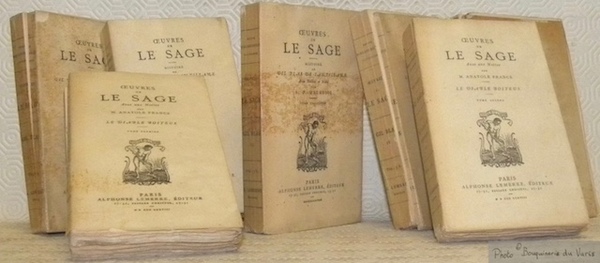 Oeuvres. Histoire de Gil Blas de Santillane, avec notice et …