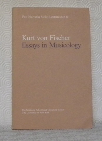 Essays in Musicology. English translation by Carl Skoggard.