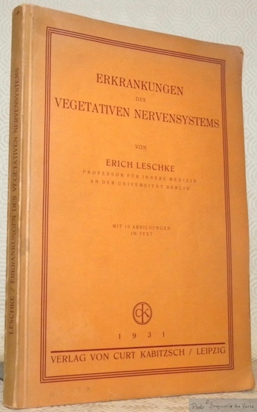 Erkrankungen des vegetativen Nervensystems. Mit 10 Abbildungen im Text.
