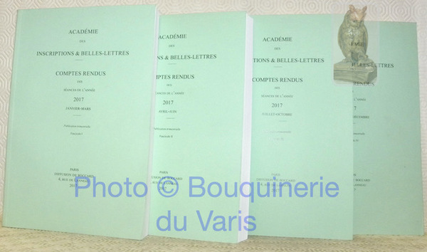 Académie des Inscriptions & Belles-Lettres. Comptes rendus des séances de …