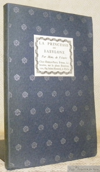 La Princesse de Babylone. Sous l’enseigne de la Folie, n.° …
