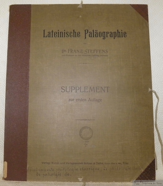 Lateinische Paläographie. Supplement zur ersten Auflage.