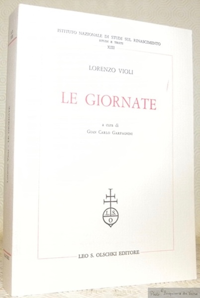 Le Giornate. A cura di gian Carlo Garfagnini. Istituto Nazionale …