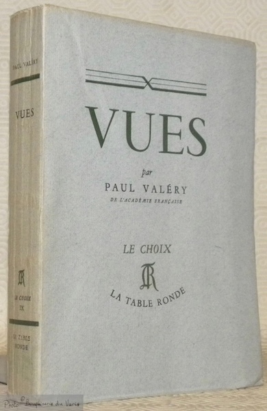 Vues. Avec un dessin de l’auteur gravé sur bois par …