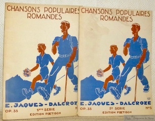 Chansons populaires romandes. 1ere Série, N° 4. 2e Série, N° …