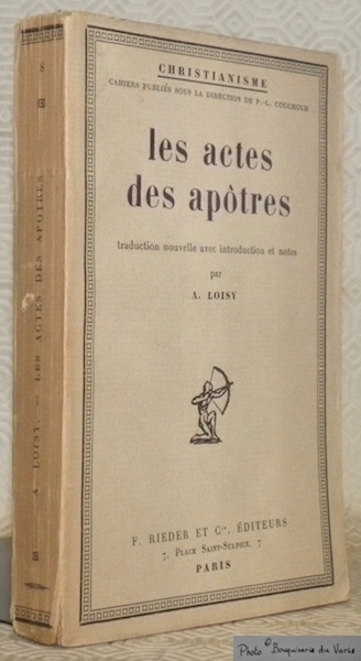 Les actes des apôtres. Traduction nouvelle avec introduction et notes …