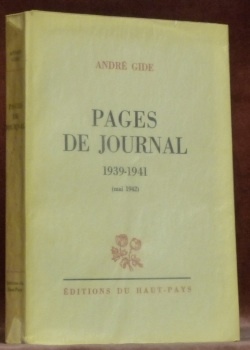 Pages de journal 1939-1941 (mai 1942).