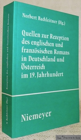 Quellen zur Rezeption des englischen und französischen Romans in Deutschland …