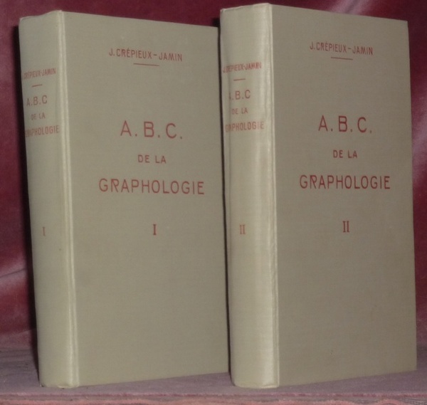 A.B.C. de la graphologie. 2 volumes.