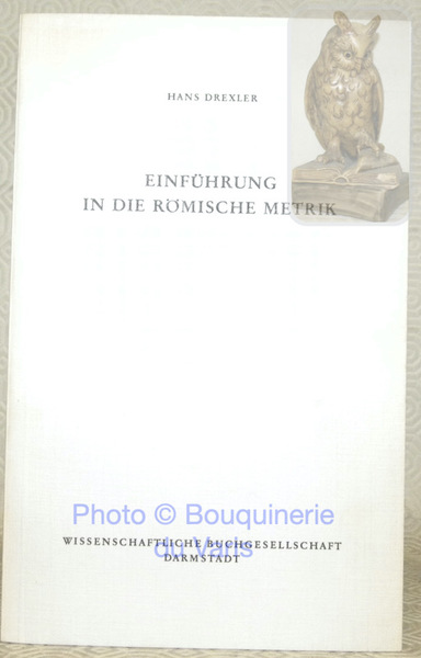 Einführung in die Römische Metrik.