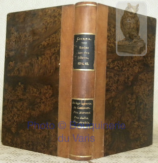 5 Titel. 1. M. Tullii Ciceronis Orationes Tres De Lege …