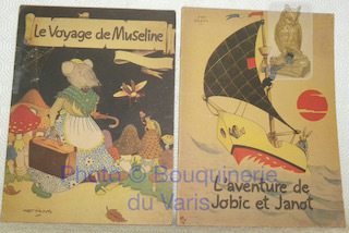 2 Titres. 1. Le voyage de Museline.2. L’aventure de Jobic …