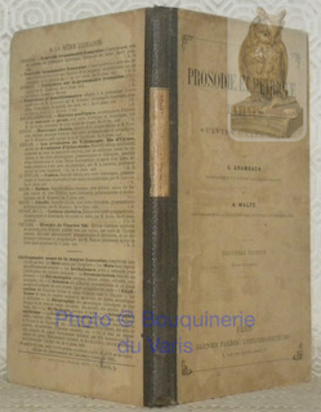 Prosodie et métrique latines, suivies d’exercices. Sixième édition, revue et …