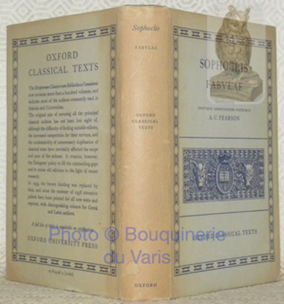 Sophocles Fabulae. Recognivit brevique adnotatione critica instruxit A. C. Person.