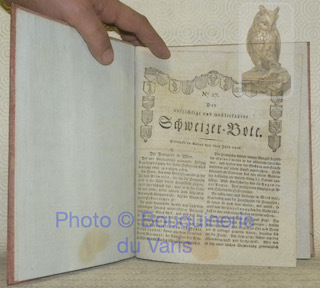 Der aufrichtige und wohlerfahrne Schweizer-Bote. Nos 27 bis 52, 1806.