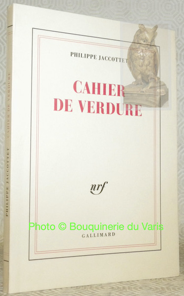 Cahier de verdure.