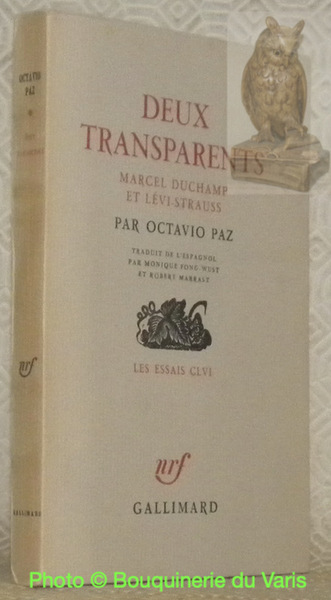 Deux transparents: Marcel Duchamp et Lévi-Strauss. Traduit de l’espagnol par …