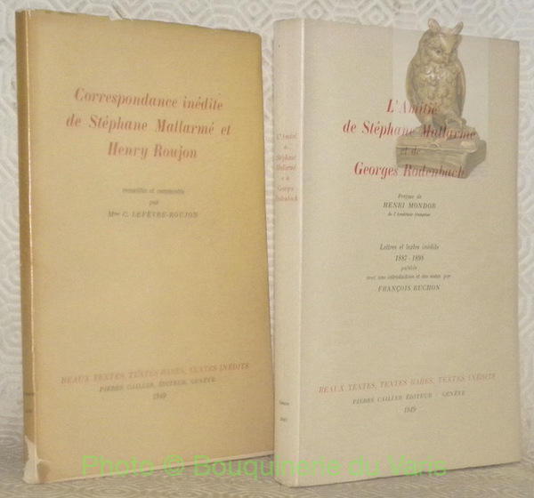 2 Titres. 1. Correspondance inédite de Stéphane Mallarmé et Henry …