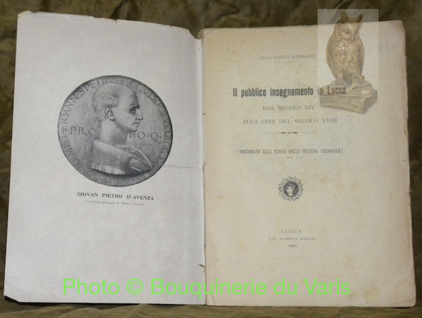 Il pubblico insegnamento in Lucca dal secolo XIV alla fine …