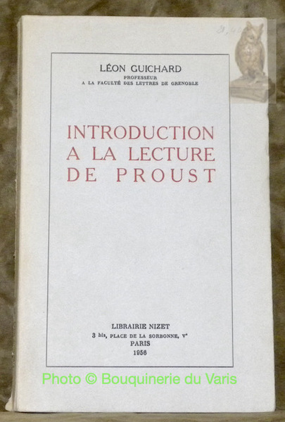 Introduction a la lecture de Proust.