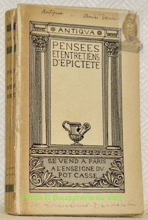 Pensées et entretiens. Collection Antiqua.