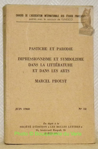 Cahiers de l'Association Internationale des études françaises. Juin 1960, n.° …