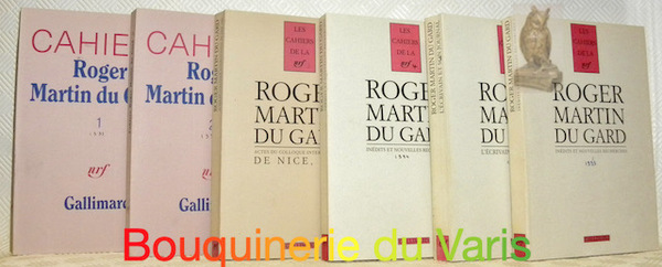 Cahiers Roger Martin du Gard 1, 2, 3, 4, 5 …