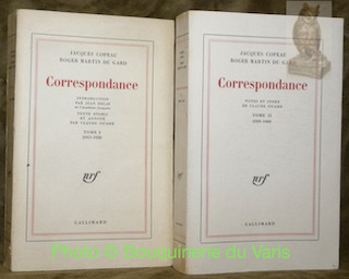 Correspondance. Notes et index par Claude Sicard. Introduction par Jean …