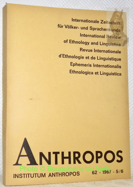 Internationale Zeitschrift für Völker- und Sprachenkunde. Intertional Review of Ethnology …