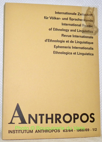 Internationale Zeitschrift für Völker- und Sprachenkunde. Intertional Review of Ethnology …