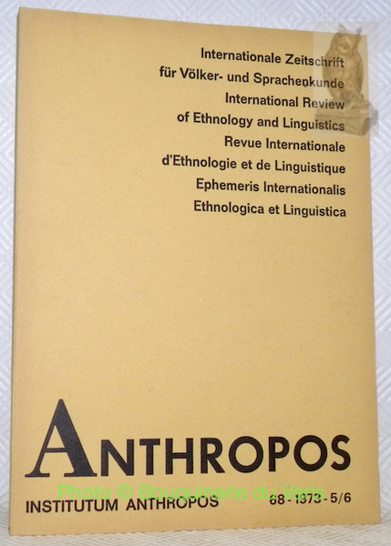 Internationale Zeitschrift für Völker- und Sprachenkunde. Intertional Review of Ethnology …
