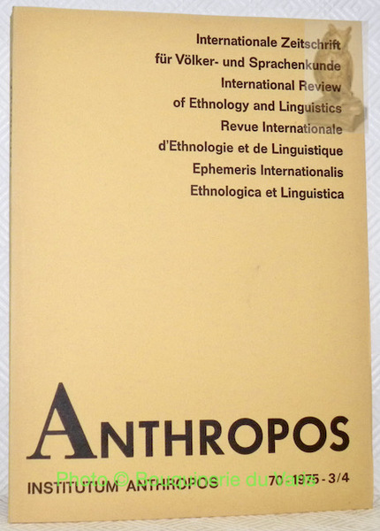 Internationale Zeitschrift für Völker- und Sprachenkunde. Intertional Review of Ethnology …