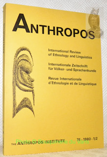 Internationale Zeitschrift für Völker- und Sprachenkunde. Intertional Review of Ethnology …