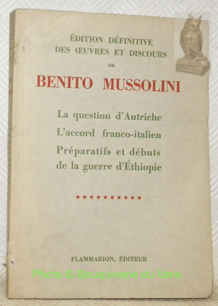 La question d'Autriche. L'accord franco-italien. Préparatifs et débuts de la …