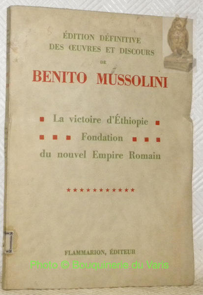 La victoire d’Ethiopie. Fondation du nouvel Empire Romain. Traduction de …