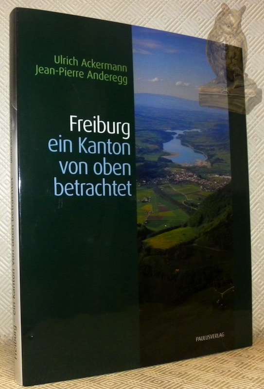 Freiburg ein Kanton von oben betrachtet.