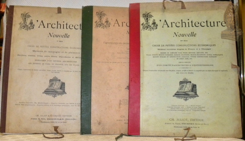 L’Architecture Nouvelle. Choix de petites constructions économiques. Maisons de campagne …