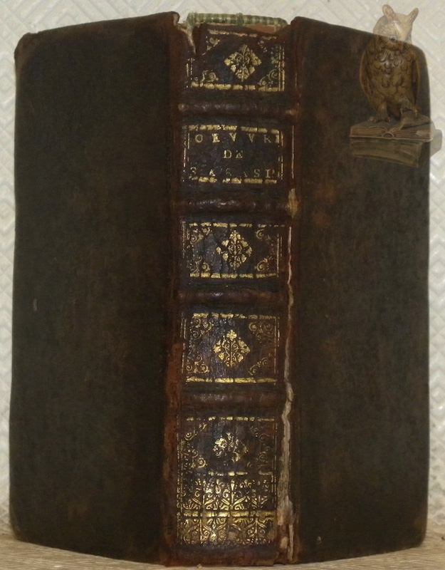 Les oeuvres de Monsieur Sarasin. Relié avec Poësies de Monsieur …