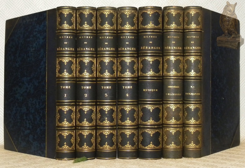 Oeuvres complètes de P. J. de Béranger. Edition unique revue …