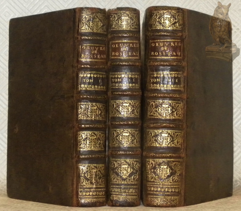 Oeuvres diverses de Mr. Rousseau. Nouvelle edition revue, corrigée & …