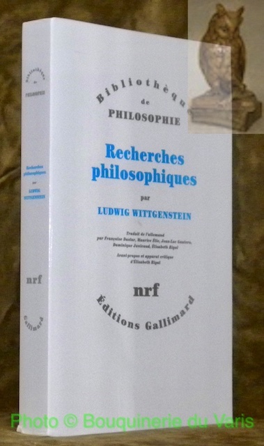 Recherches philosophiques. Traduit de l’allemand par Françoise Dastur, Maurice Elie, …