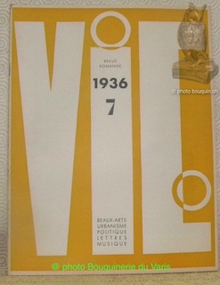 Revue Suisse Romande. Art, Vie, Cité. N.° 7, 1936.