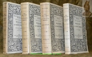 Storia della filosofia. Parte Quarta. La filosofia moderna. Volume II: …