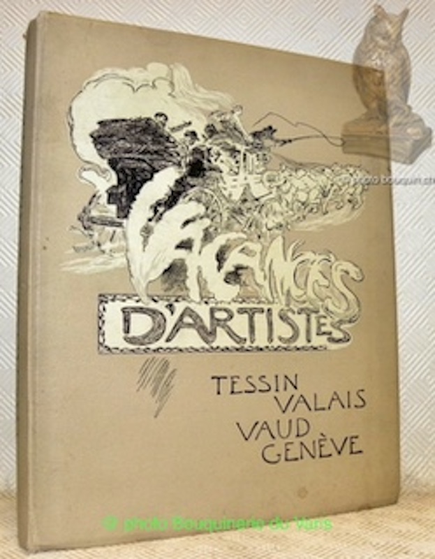 Vacances d’Artistes. Illustrations de A. Bastard, E. Baud, P. Colombi, …