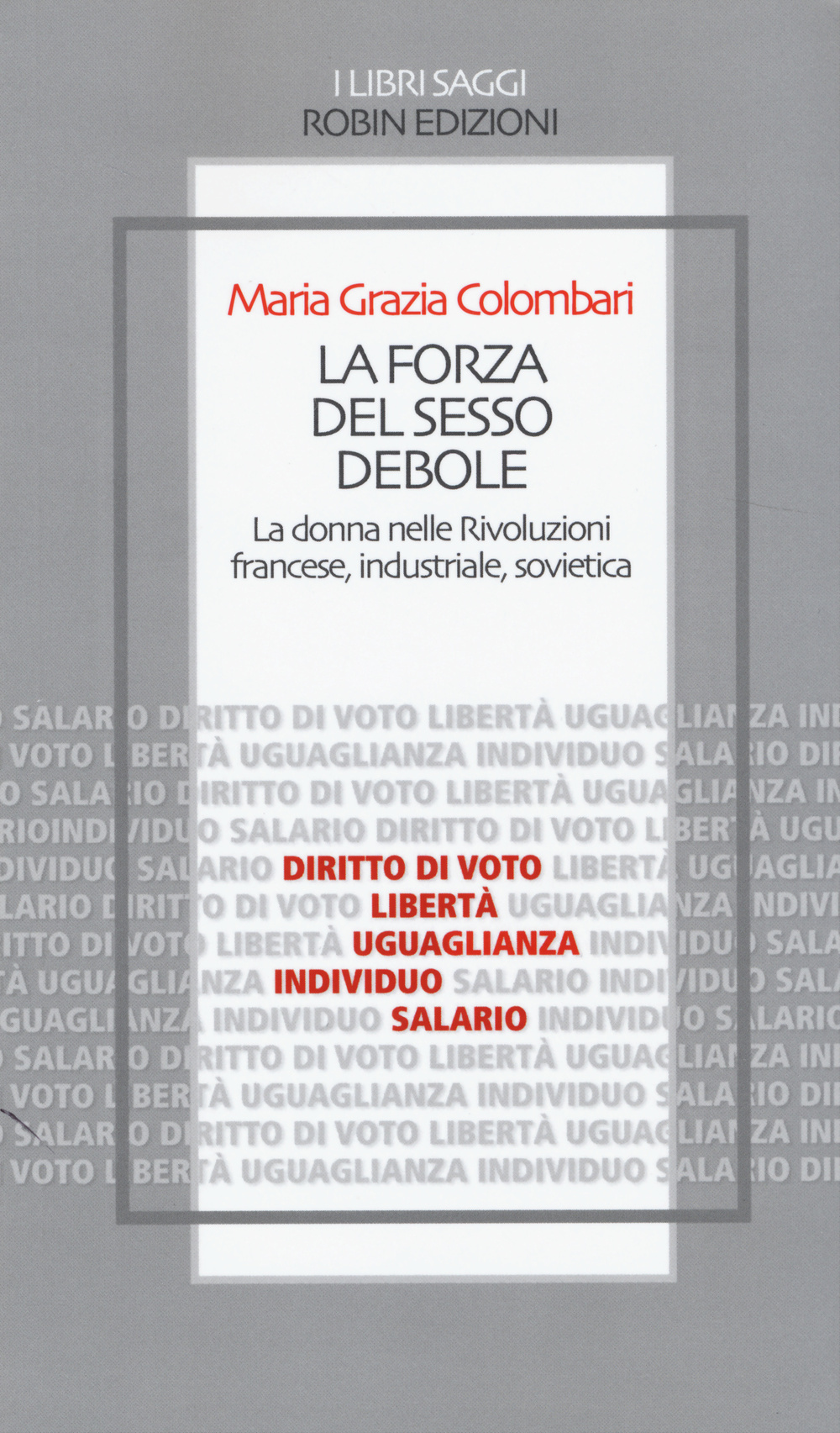 La forza del sesso debole. La donna nelle Rivoluzioni francese, …