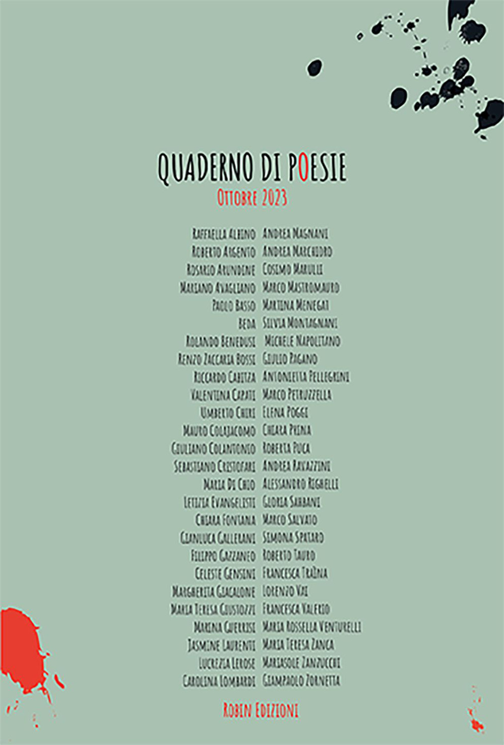 Quaderno di poesie. Ottobre 2023