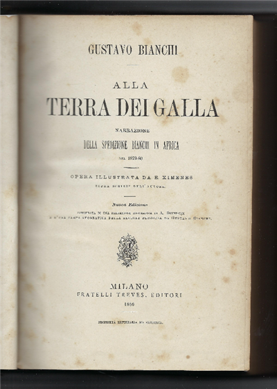 Alla Terra Dei Galla.