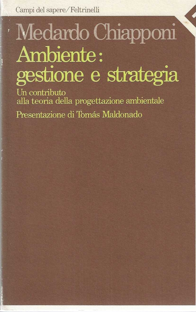 Ambiente: gestione e strategia